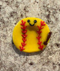 Softball Worry Stone